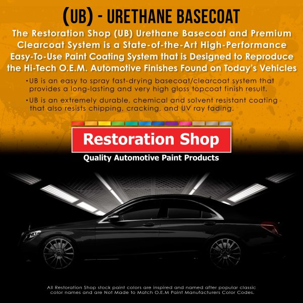 British Racing Green Metallic - Urethane Basecoat with Premium Clearcoat Auto Paint - Complete Fast Gallon Paint Kit - Professional Automotive Coating Online now - Image 3