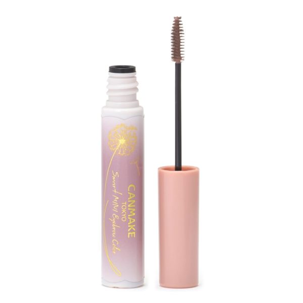 Canmake 03 Sakura Brown Eyebrow Mascara Smart Mini Brush Waterproof 4.9G on Sale