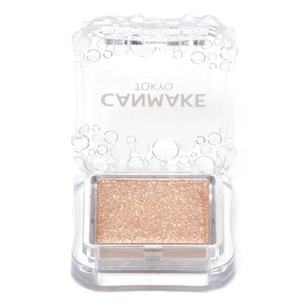 Canmake City Light Eyes Sphinx Amber Single Color Eyeshadow 1.0G in Pearl Gold For Cheap - Image 2